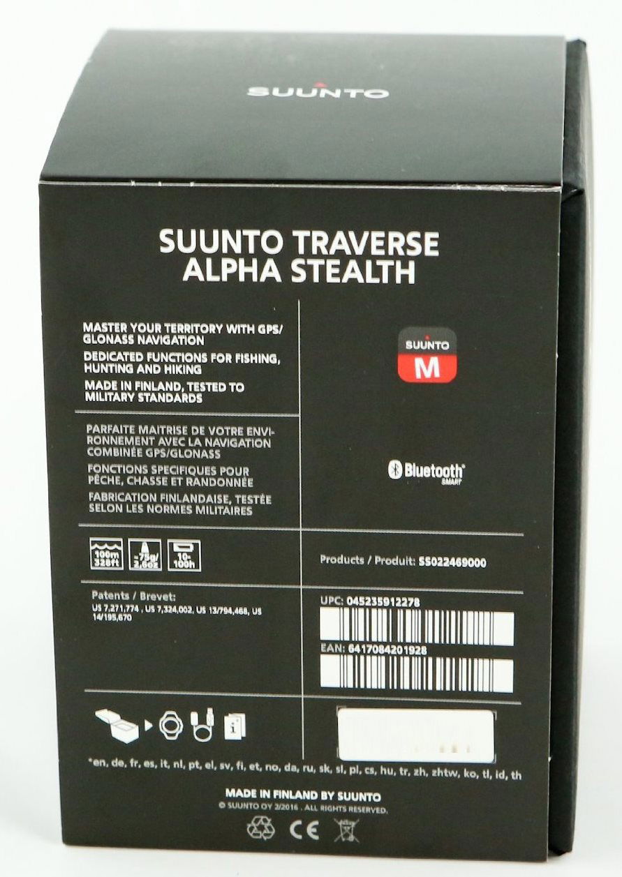 Suunto traverse sales alpha bluetooth