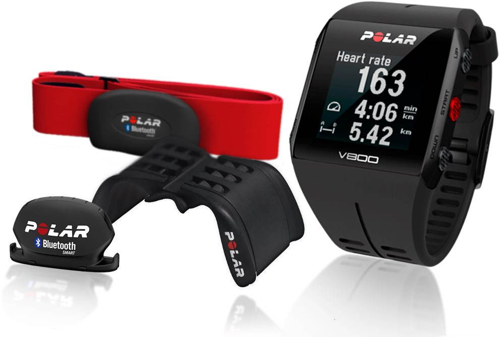 Polar v800 online black