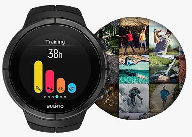 Suunto spartan all online black titanium