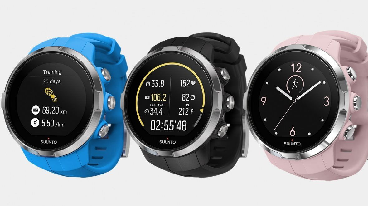 Suunto spartan sport hot sale blue wrist hr