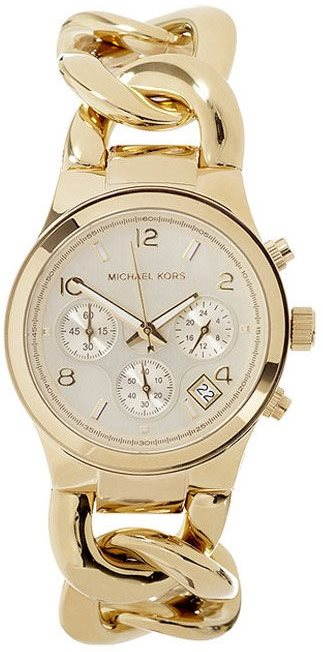 Women's Michael Kors Runway Twist Chronograph Watch MK4283 - YouTube