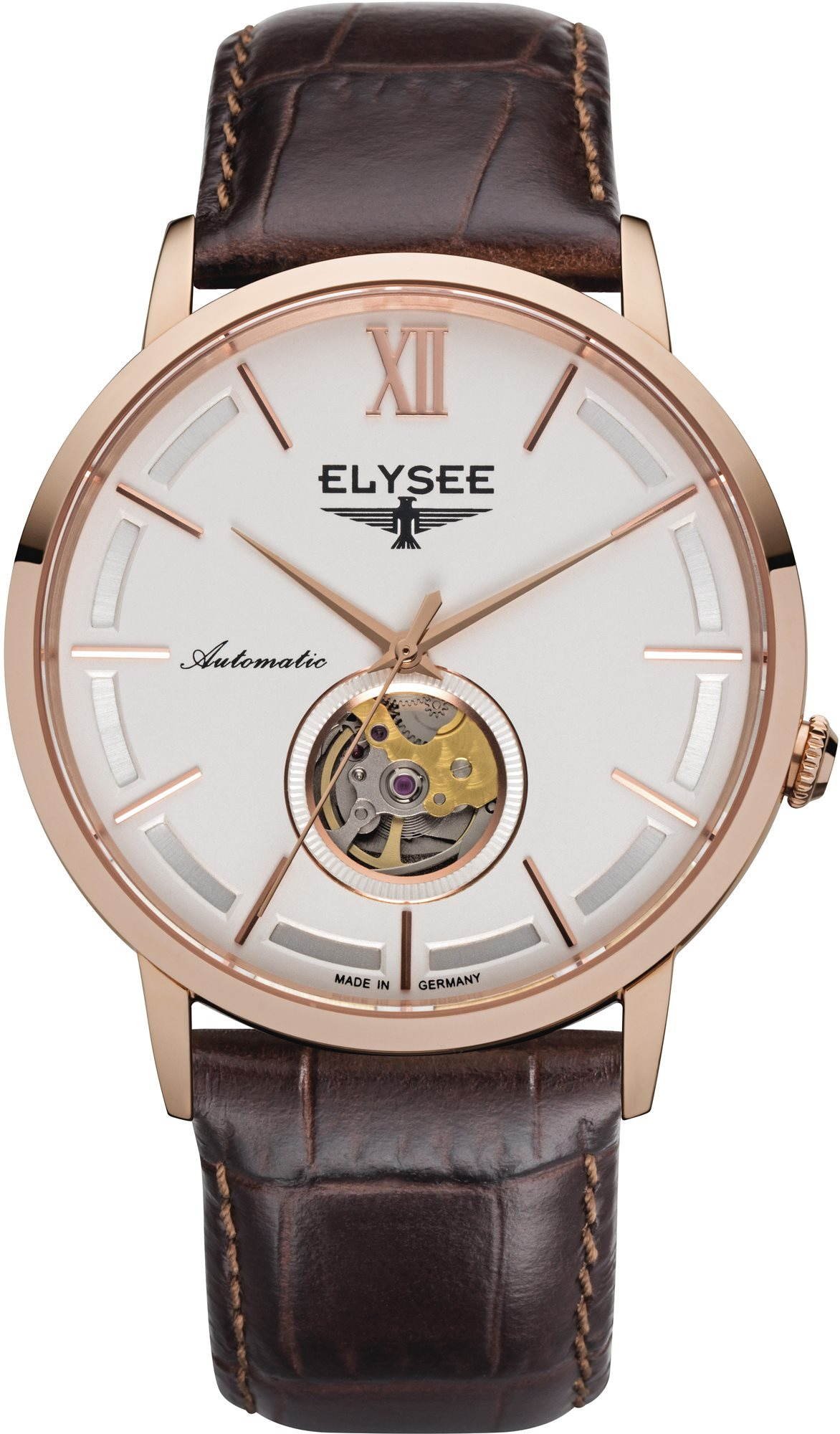 ELYSEE Men's 13281 Executive-Edition Analog Display Automatic Self Wind  Brown Watch : Amazon.in: Fashion