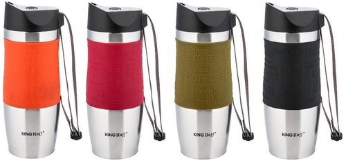 KINGHOFF Thermos with quick stop Kh-4176 - Thermos - Main image