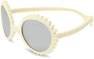 KiETLA Dětské polarizační sluneční brýle Fleur 1-2 roky butter - Sunglasses