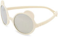 KiETLA Dětské polarizační sluneční brýle Ourson 1-2 roky cream - Sunglasses