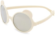 KiETLA Dětské polarizační sluneční brýle Ourson 2-4 roky cream - Sunglasses