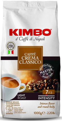 Kimbo Retail Caffé Crema Classico 1000g beans - Coffee - Main image