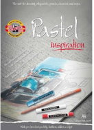 KOH-I-NOOR Pastel Inspiration mit vorgedruckten Motiven A4, 20 Blatt - Skizzenblock