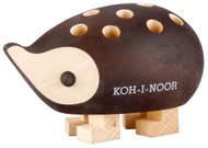 KOH-I-NOOR 9960S dřevěný ježek bez pastelek hnědý, mini - Pencil Holder