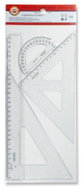 KOH-I-NOOR 750748 sada geometrických pomůcek, velká, 4 ks - Ruler