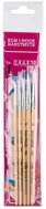 KOH-I-NOOR kulaté syntetické, velikost 2, 4, 6, 8 a 10 - sada 5 ks - Brush