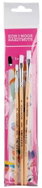 KOH-I-NOOR ploché syntetické, velikost 2, 4 a 6 - sada 3 ks - Brush
