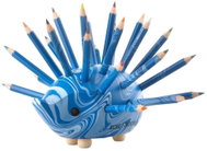 KOH-I-NOOR 9960M dřevěný ježek s pastelkami MAGIC, modrý, malý 24 barev - Coloured Pencils