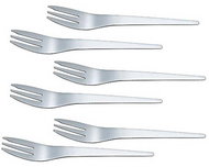 KINGHOFF Dessert forks for cakes 6 pcs, Kh-3484 - Cutlery Set
