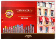 Koh-i-noor 8515 Křída prašná Toison D´or Soft pastels 36 ks - Výtvarné potřeby