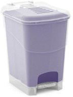 KIS Koral Bin L hulladék tároló - átlátszó / lila, 20 literes - Szemetes