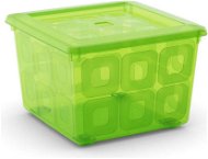 KIS Square Box s kolieskami 28l zelený - Úložný box