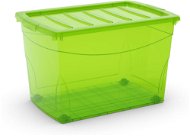 KIS Omnibox XL zöld 60l kerekeken - Tároló doboz