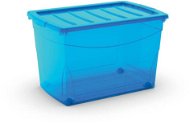 KIS Omnibox XL blau 60l auf Rädern - Aufbewahrungsbox