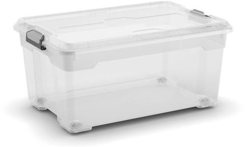 KIS Moover Box 008463WHTR Box 46 l, průhledný - Storage Box - Main image