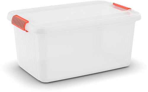 KIS K Latch Box L 43 l průhledná/oranžová - Úložný box - Main image