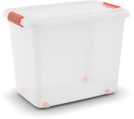 KIS K Latch Box XXL 69 l průhledná/oranžová - Úložný box