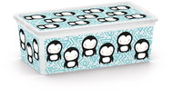 Kis C Box Cute Animals XS - tučňák - Úložný box