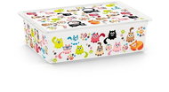 Kis C Box Cute Animals L - kočky - Úložný box