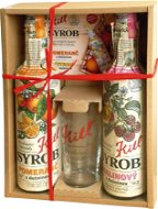 Kitl Syrob Geschenkbox - 2x500 (Himbeere, Orange) - Sirup