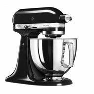 KitchenAid Artisan Food Processor 125 with Vegetable Slicer Black (5KSM125EOB+5KSMVSA) - Food Mixer