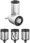 KitchenAid-Gitter-Set (Scheiben, grobe und mittlere Reibe) - Aufsatz