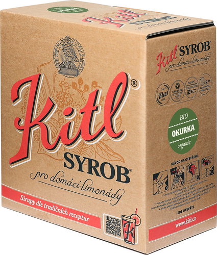 Kitl Syrob Cucumber Organic 5l bag-in-box - Syrup - Main image