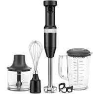 KitchenAid Tyčový mixér s príslušenstvom, matný čierny - Tyčový mixér