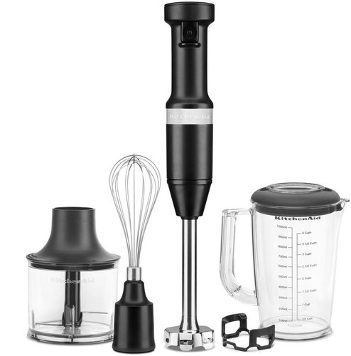 KitchenAid Stabmixer mit Zubehör, mattschwarz - Stabmixer - Hauptbild
