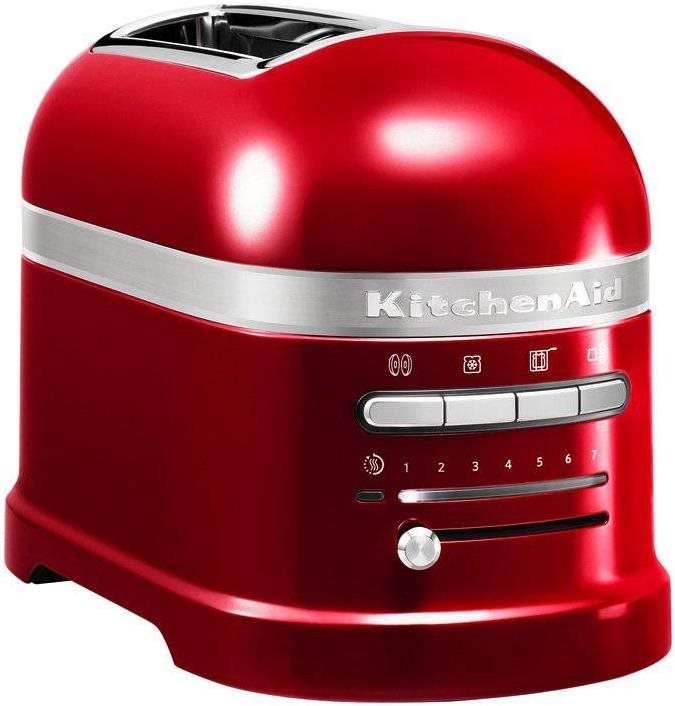 KitchenAid Artisan kenyérpirító piros fémes