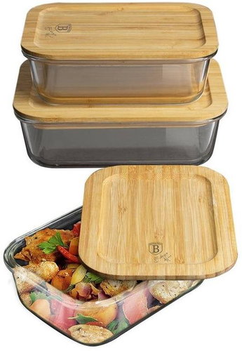 Berlingerhaus dóza na potraviny s bambusovým víkem sada 3 ks BH-7811  - Food Container Set - Main image