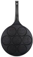 KITCHISIMO Pánev na 7 lívanců 26 cm smajlík, nepřilnavá - Pancake Pan