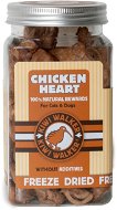 Kiwi Walker – Mrazom sušené kuracie srdce, 60 g - Maškrty pre psov