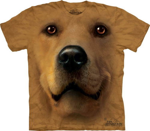 Mountain Golden Face M - 3D T-Shirt - Main image