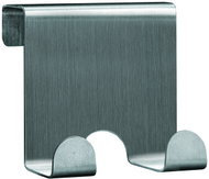 Kleine Wolke Double Door Hook Stainless Steel, No Drilling - Bathroom Hook