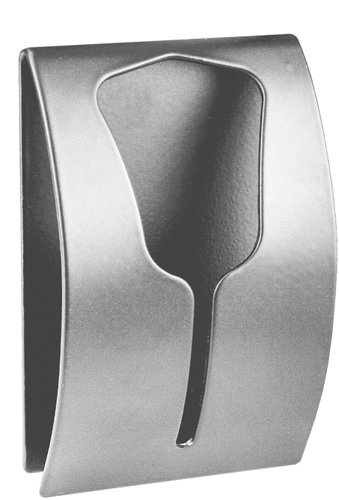 Kleine Wolke Tulip Wall Hook, Self-Adhesive, Chrome - Bathroom Hook - Main image