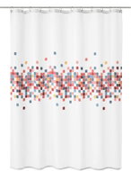 Kleine Wolke CORA 180 × 200cm multi - Shower Curtain