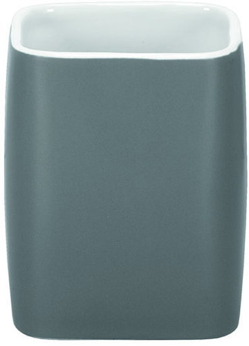 Kleine Wolke Cubic Tumbler Anthracite - Toothbrush Holder Cup - Main image