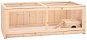 SHUMEE Klietka pre škrečky 104 × 52 × 38 cm masívne jedľové drevo - Klietka pre hlodavce