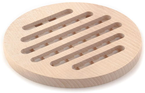 Kolimax Dřevěná odkládací deska kulatá 19,5 cm - Podložka pod hrnec - Hlavní obrázek