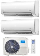 MIDEA MB-09N8D6-I + MIDEA MB-12N8D6-I + MIDEA M2OD-18HFN8 incl. installation - Multi-Split Air Conditioning