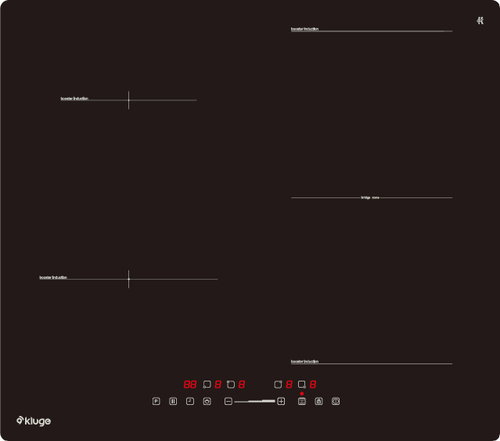 KLUGE KPI6016BP - Cooktop - Main image