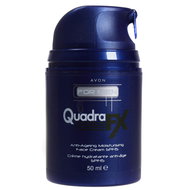 Avon For Men Quadra FX Anti-Ageing Moisturising Face Cream SPF 15 - -
