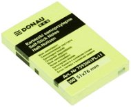 Samolepící bloček DONAU 50 × 75, 100l., žlutý - Sticky Notes