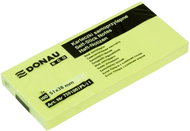 Samolepící bloček DONAU 38 × 51, 100l., 3ks, žlutý - Memo Pad
